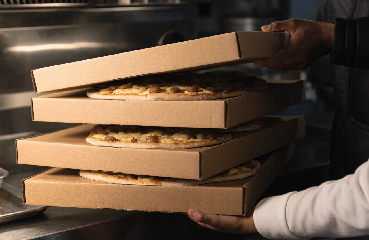 Pizzatészta pihentetése lisztezett pulton