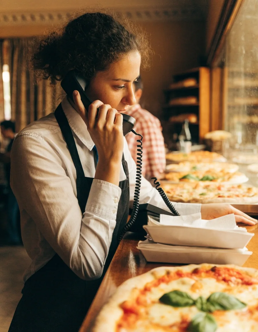 Téglaboltozatú pizzakemence szája alacsony lánggal és fém lapáttal